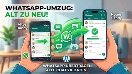 WhatsApp Chats Übertragen